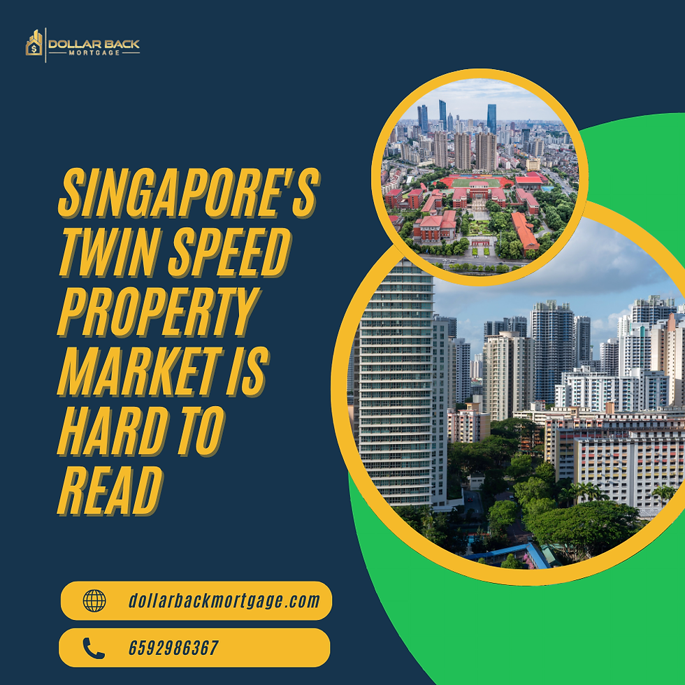 Singapore's Twin Speed Property Market Is Hard To Read