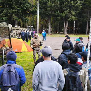 Con una gran participación de jóvenes se desarrolla el proceso de selección del contingente 2026 en Coyhaique