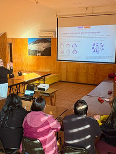 Registro Social de Hogares: 14 comités de vivienda participan en operativo