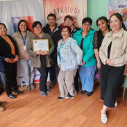 MUJERES DEL TALLER LABORAL SIEMPRE CRECIENDO DESARROLLAN CAPACIDADES CON FOSIS