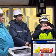 Edelaysen recibe a estudiantes del CFT Estatal de Puerto Aysén en su Central Hidráulica