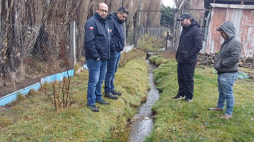 Entregan terrenos para revestimiento de canales por $117 millones en Río Ibáñez