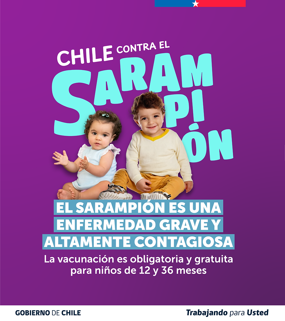 Sarampión en Aysén: Activan búsqueda para llegar a los 382 niños con vacunas pendientes.
