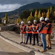 SUBSECRETARIO DEL MOP INSPECCIONA MEJORAMIENTO DE CONECTIVIDAD EN COYHAIQUE