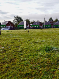 Comienzan los trabajos para la construcción de cancha de pasto sintético en población Amuyen de Puerto Aysén