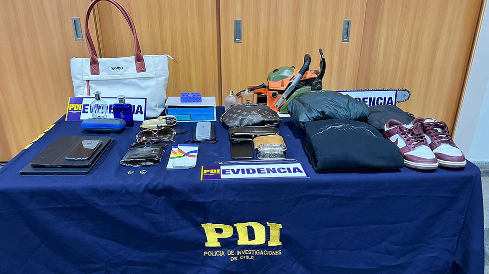 PDI y Fiscalía esclarecen diversos robos ocurridos en Coyhaique