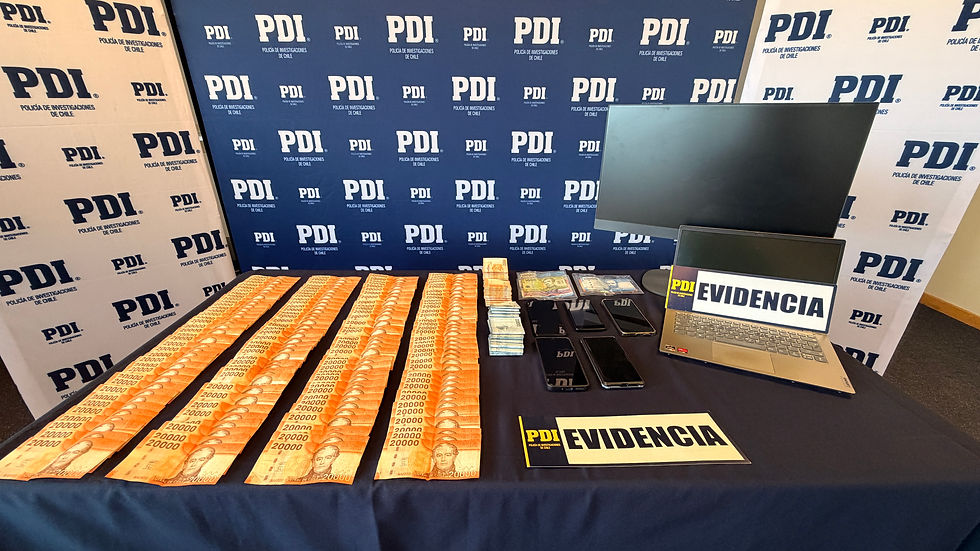 PDI y Fiscalía desbaratan organización delictiva que gestionaba licencias de conducir obtenidas ilícitamente