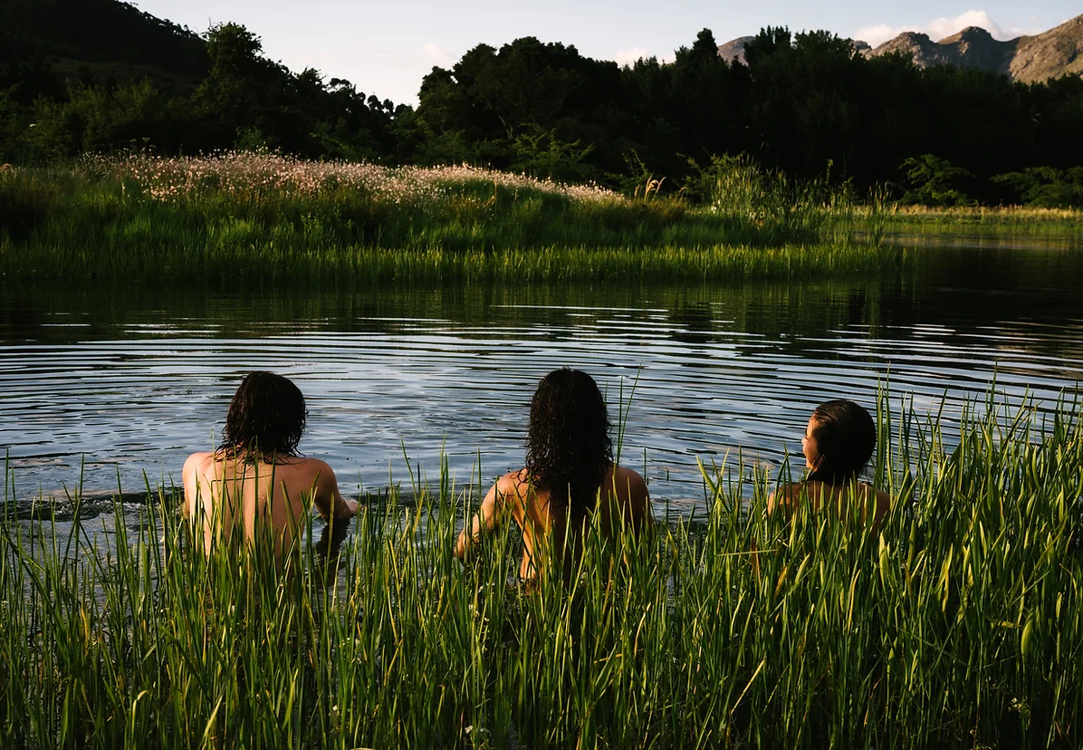 Sterrekopje dam swims