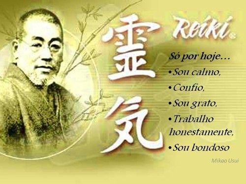 MIKAU USUI, REIKI, OS CINCO PRINCÍPIOS