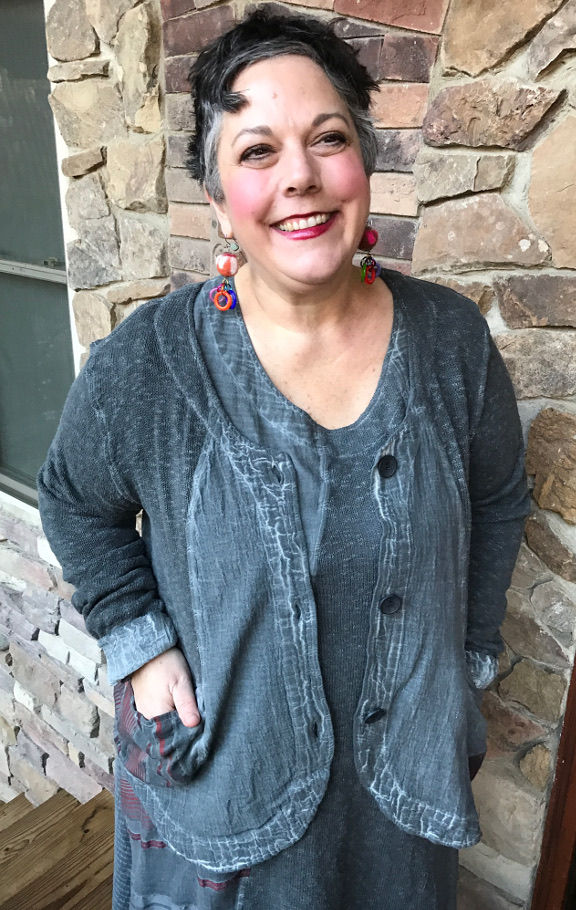 K21 - Jkt Button Cardi - Sz 3