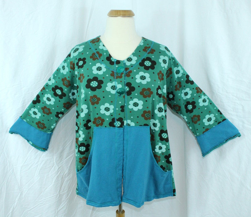 Posey Jacket - Teal Mix