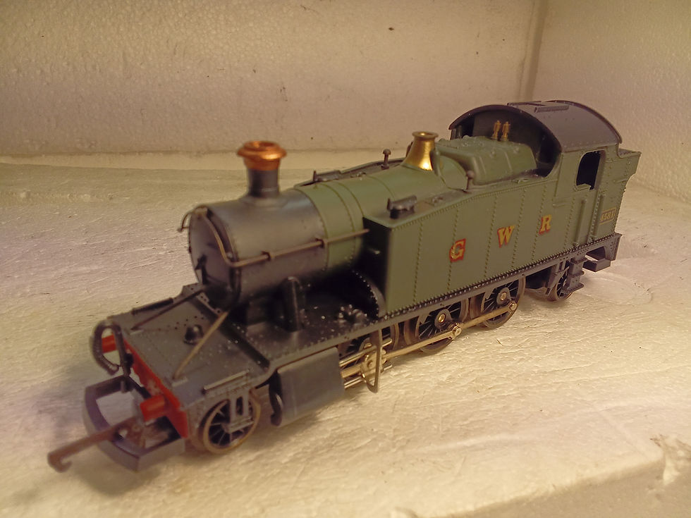 00 Lima 205015A6 GWR Prarie 2-6-2t Class 4581 green livery