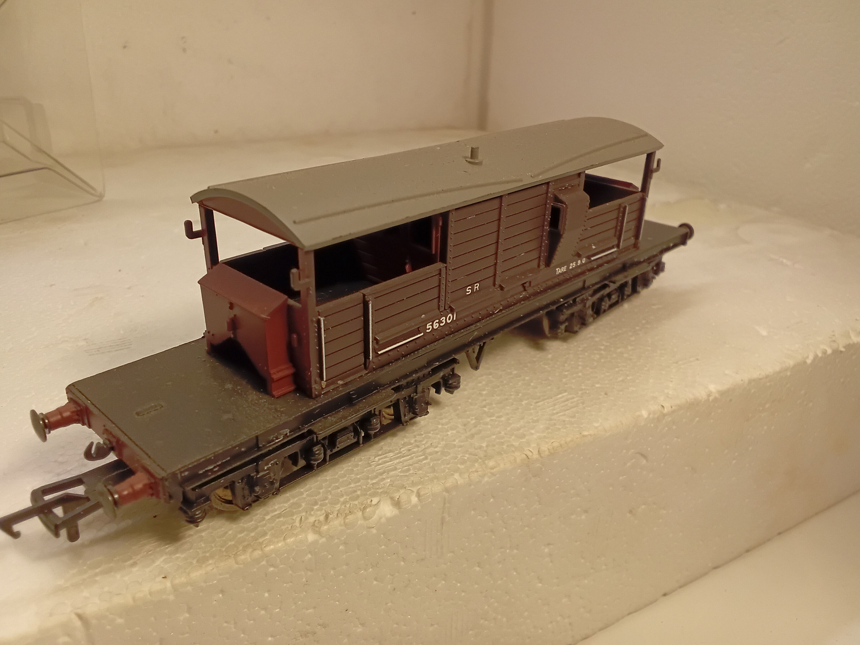 00 Bachmann 33-830A 25 Ton Queen Mary Brake Van Southern