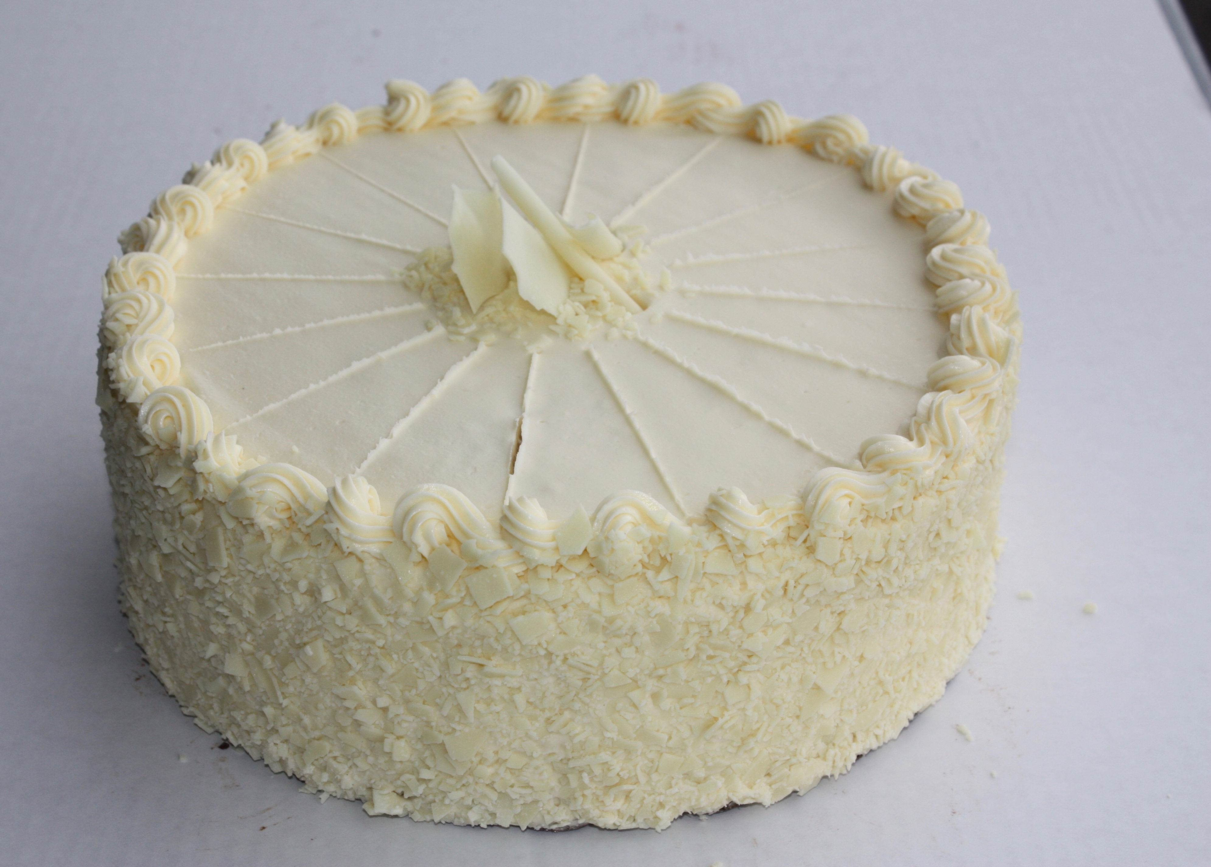 White Chocolate Coconut Cake