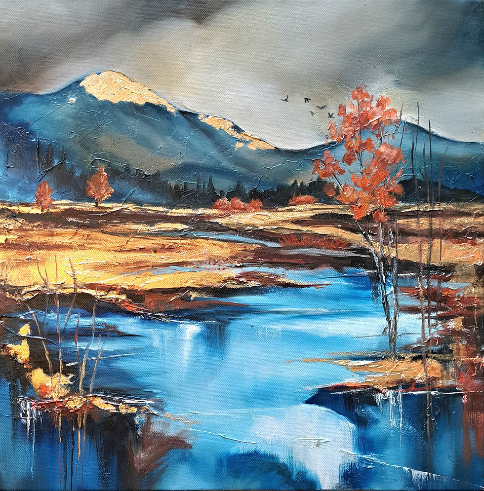 The Hill Still Glows Where We Said Goodbye