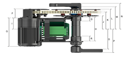 X1 PRO ebike motor bottom bracket option for BB92