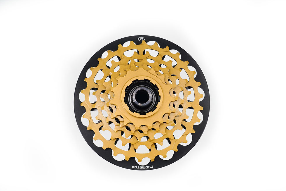 Heavy-duty 5-speed cassette for e-bike