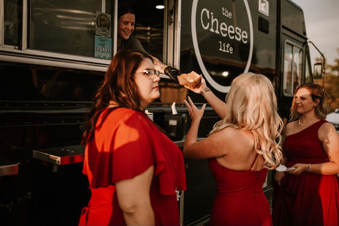 ordering food at food truck