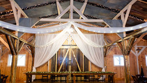 rustic wooden barn wedding venue near Omaha