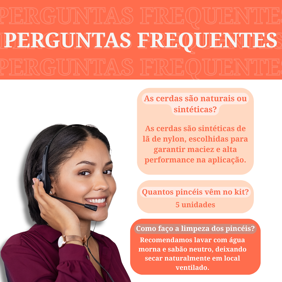 Miniatura: Kit Pincéis de Maquiagem Cabo Diamante