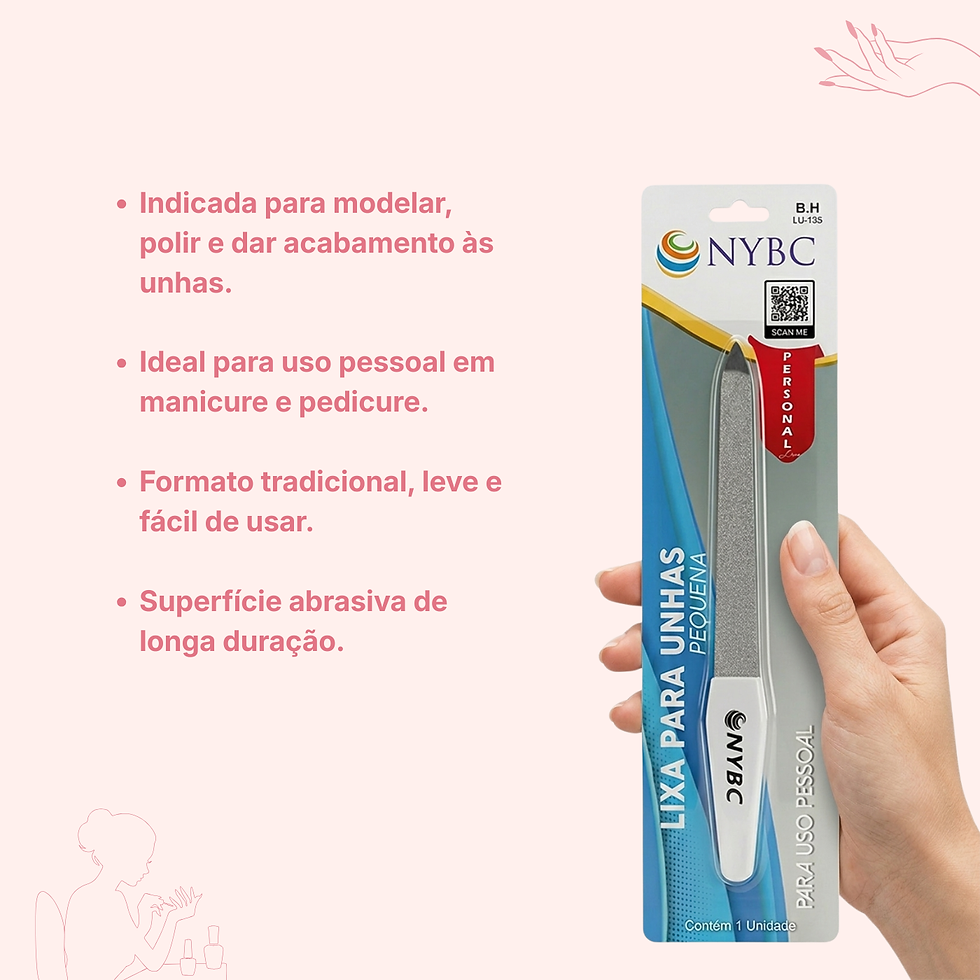 Miniatura: Lixa de Unhas Media ( 16,0 cm)