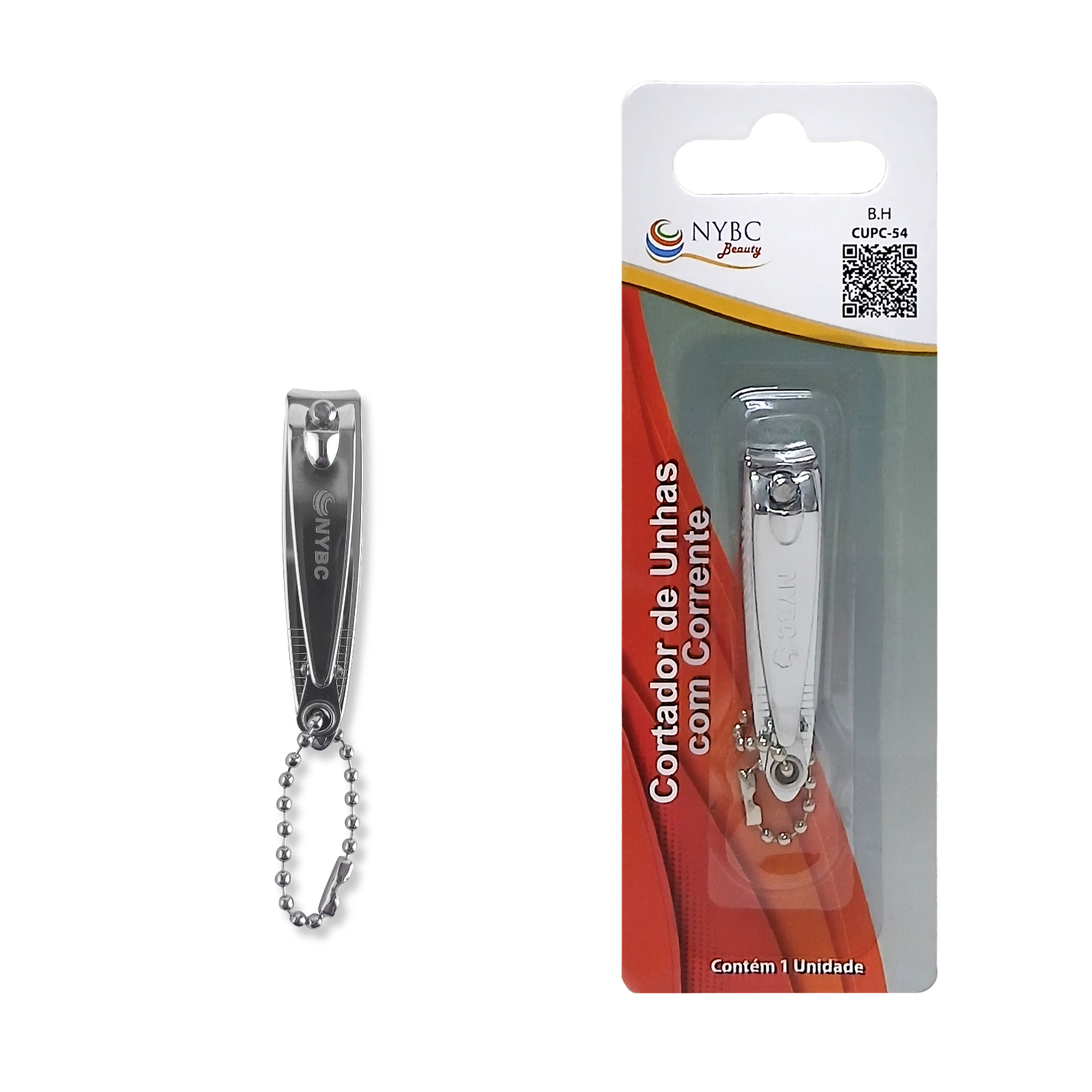 Cortador De Unhas Pequeno Com Corrente (5,4cm)
