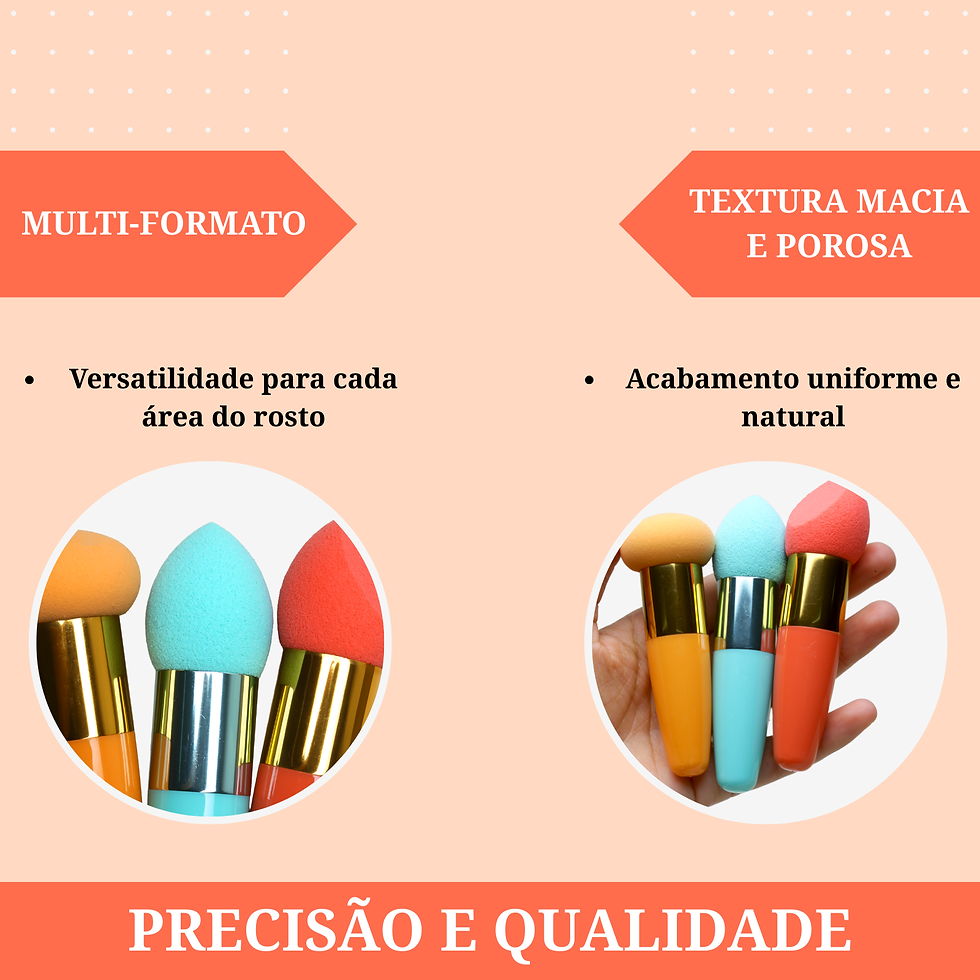 Miniatura: Esponjas para Maquiagem Multi-Shape Blenders