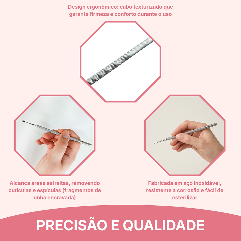 Miniatura: Raspador de Cutícula Esquerda (14,0 cm)