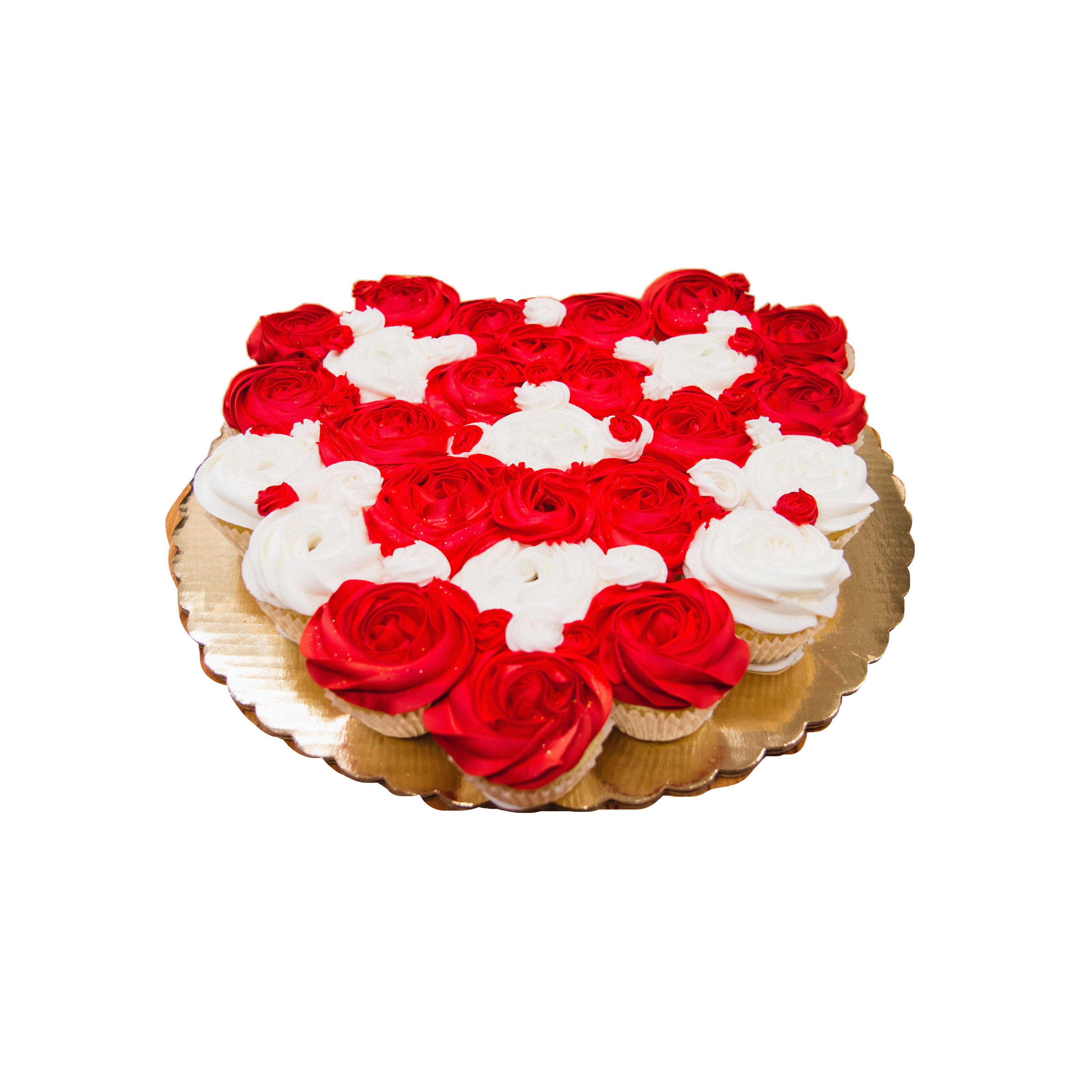 Heart Shaped Pull-Apart Cupcakes