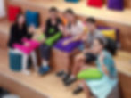 Doing talk show