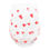 Thumbnail: Red heart patterned glass