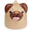 Thumbnail: Novelty Upside Down Ceramic Mug - Mopps Pug