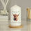 Thumbnail: Highland cow candle, 'Sweetest Home', family quote