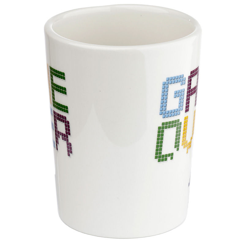 Thumbnail: Shaped Handle Ceramic Mug - GAME OVER Game Controller