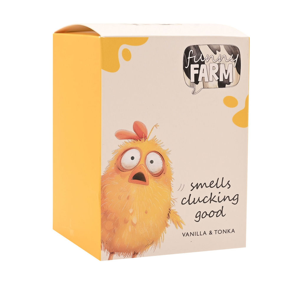 Thumbnail: The Funny Farm Candle 250g - "Smells Clucking Good"