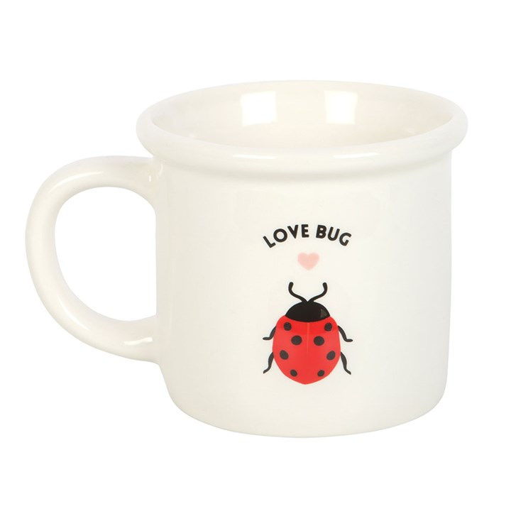 Adorable ladybug mug, 'Love Bug'