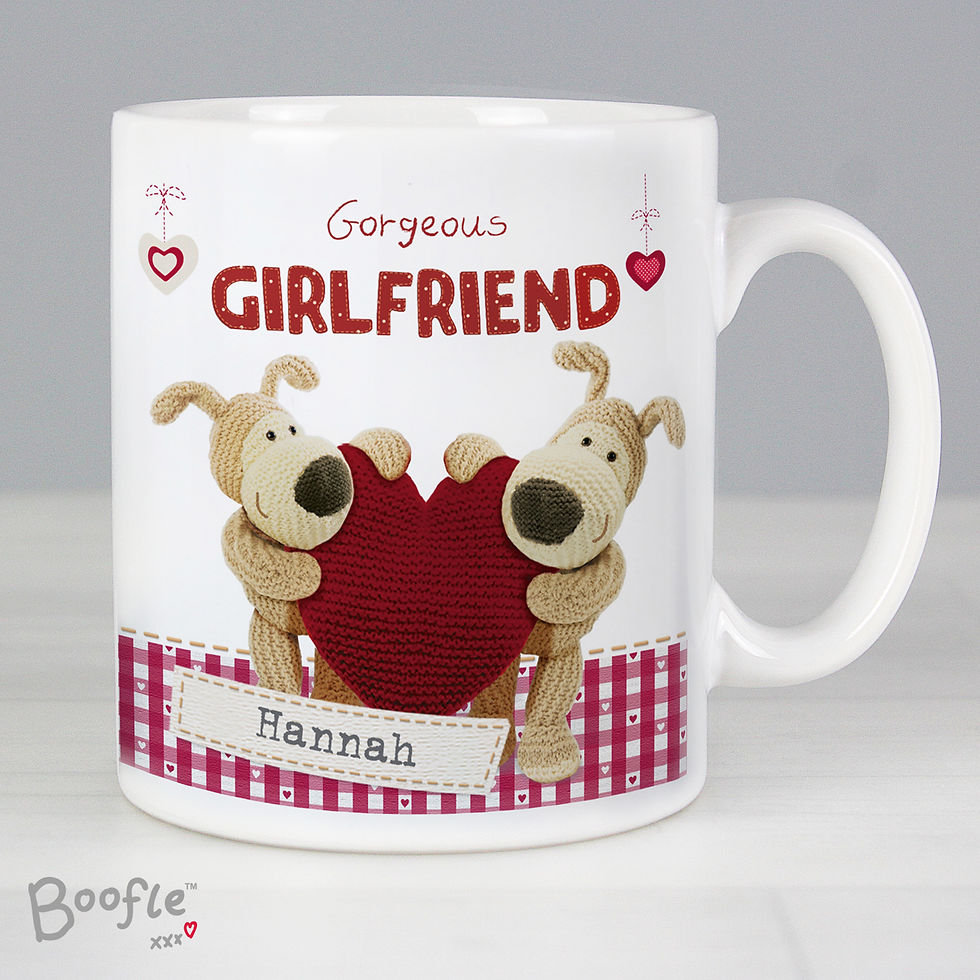 Thumbnail: Personalized mug: Gorgeous Girlfriend, Hannah