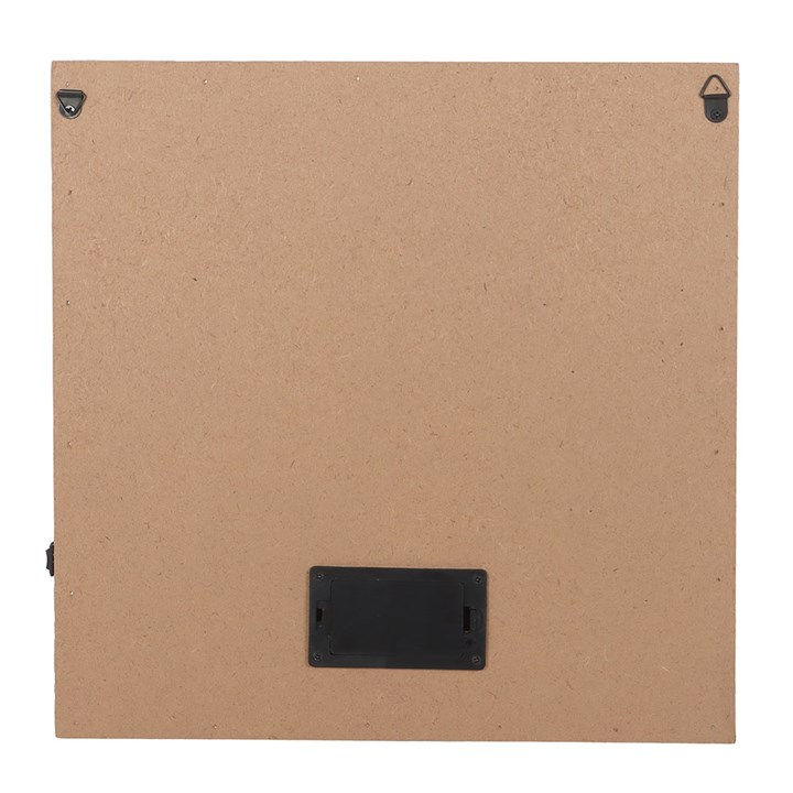 Thumbnail: Brown square wall art back