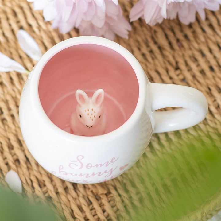 Thumbnail: Adorable bunny inside a 'Sweet Dreams' mug