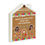 Thumbnail: Personalised Gingerbread House Christmas Wooden Ornament
