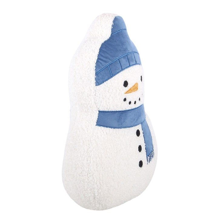 Thumbnail: Snowman Shaped Boucle Cushion