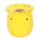 Thumbnail: Yellow sunflower-shaped ceramic pot