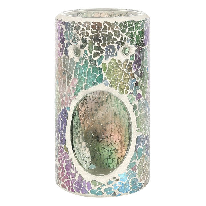 Colorful mosaic oil burner