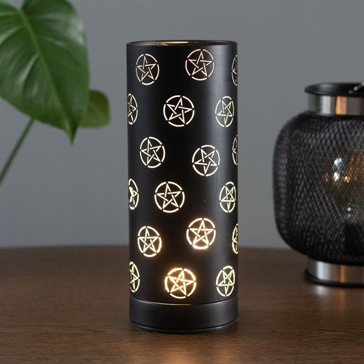 Thumbnail: Black lamp with pentagram pattern