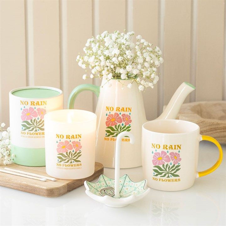 Thumbnail: No Rain, No Flowers Mug