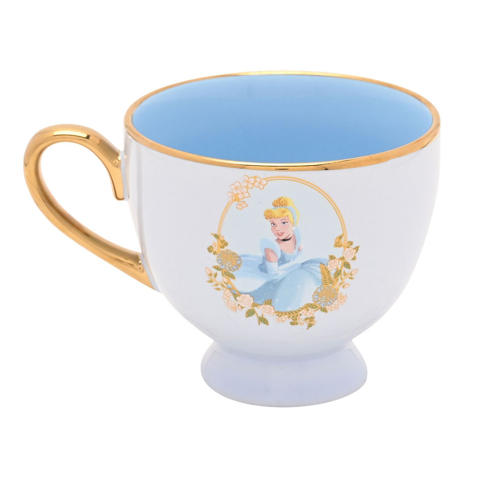Thumbnail: Disney Pastel Princess Tea Cup & Saucer - Cinderella