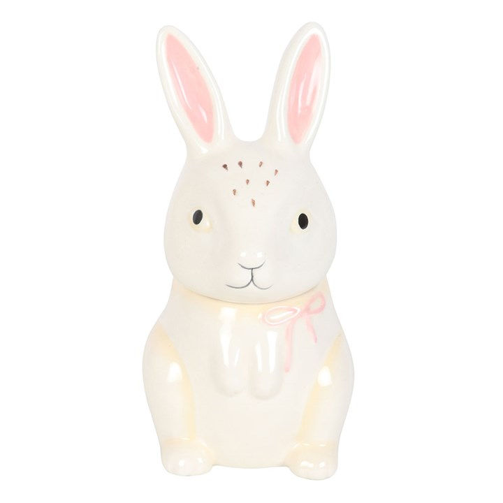 Thumbnail: Adorable white rabbit figurine