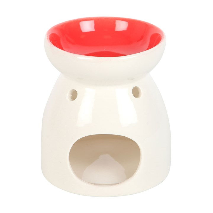 Thumbnail: Red-topped ceramic oil burner