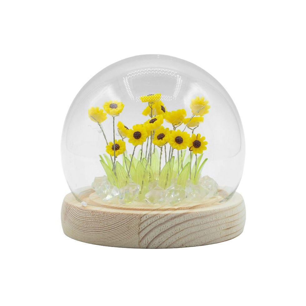 Thumbnail: Floral Glow Garden Dome - 20 Sunflower - LED USB
