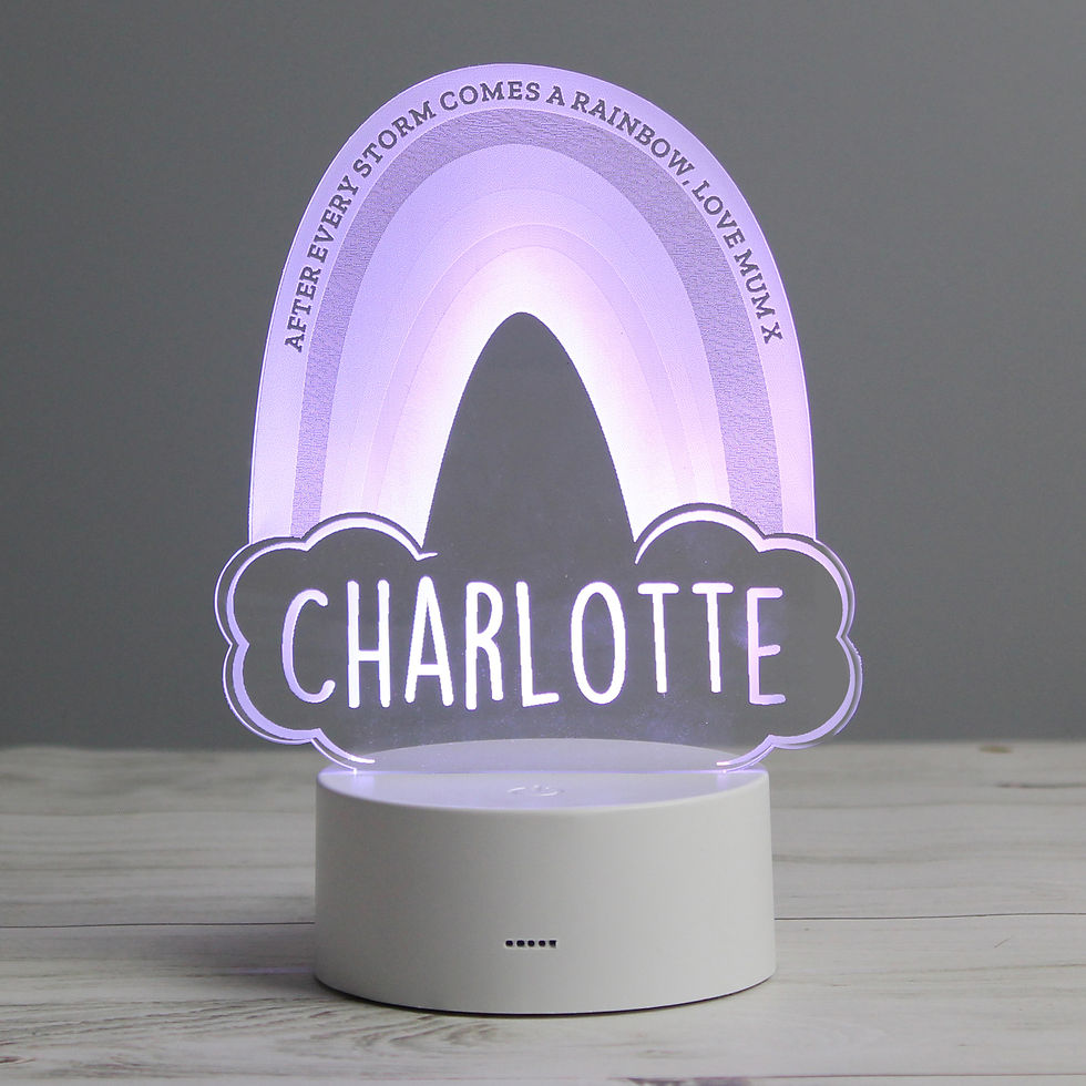 Thumbnail: Charlotte's rainbow LED nightlight